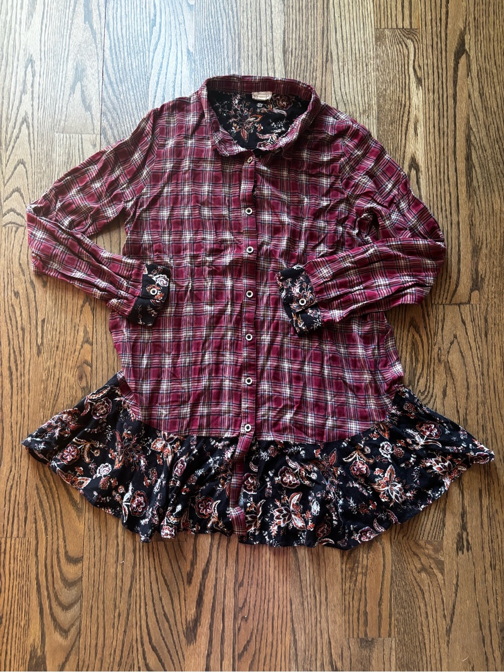 Hem and Thread Size large (runs small)